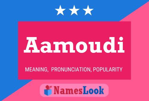 ملصق اسم Aamoudi