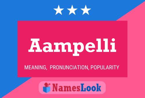 ملصق اسم Aampelli