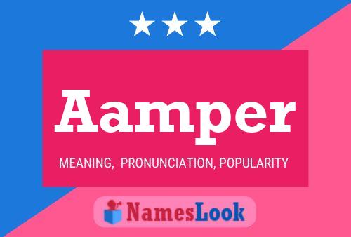 ملصق اسم Aamper