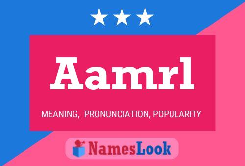 ملصق اسم Aamrl