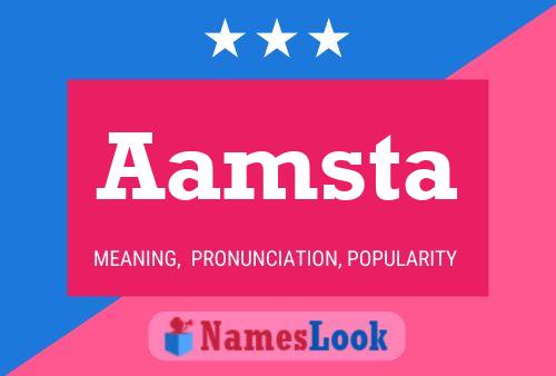 ملصق اسم Aamsta