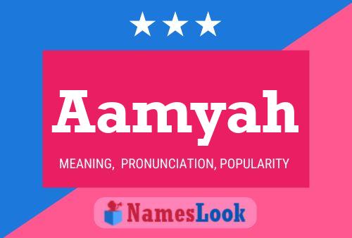 ملصق اسم Aamyah