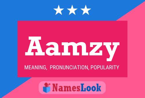 ملصق اسم Aamzy