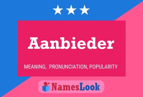 ملصق اسم Aanbieder