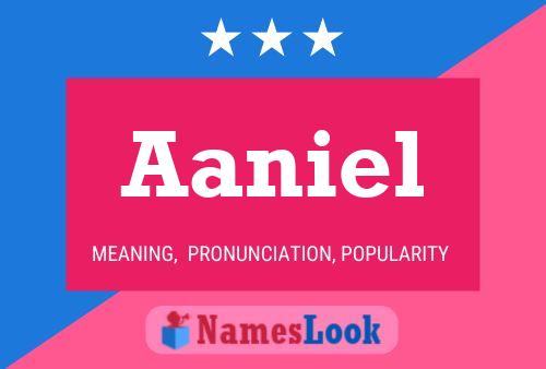 ملصق اسم Aaniel