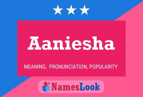 ملصق اسم Aaniesha