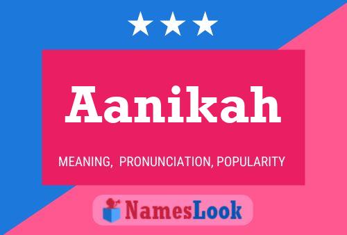 ملصق اسم Aanikah