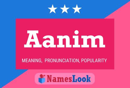 ملصق اسم Aanim