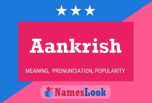 ملصق اسم Aankrish