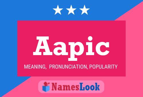 ملصق اسم Aapic