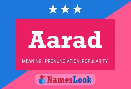 ملصق اسم Aarad