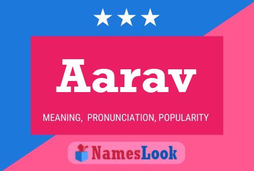 ملصق اسم Aarav