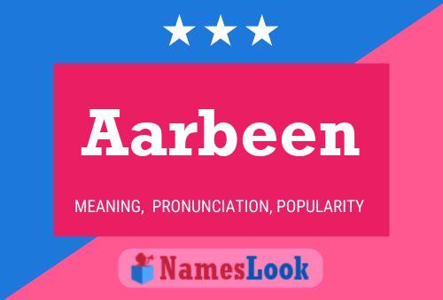 ملصق اسم Aarbeen