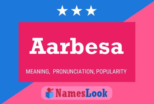 ملصق اسم Aarbesa