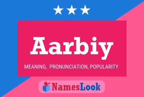 ملصق اسم Aarbiy