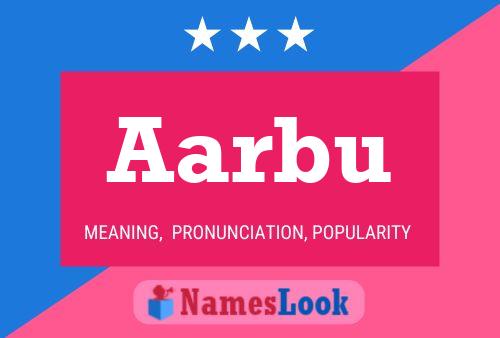 ملصق اسم Aarbu