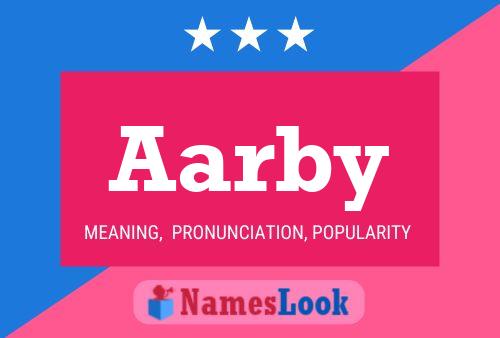 ملصق اسم Aarby