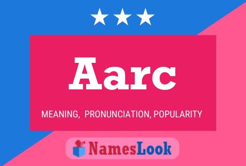 ملصق اسم Aarc