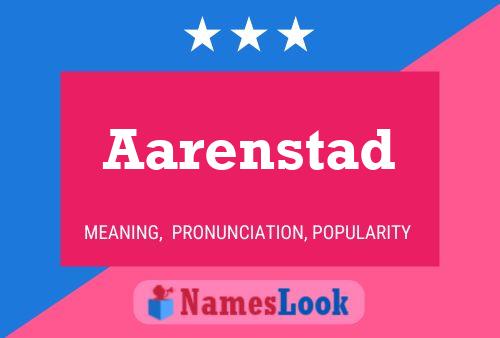 ملصق اسم Aarenstad