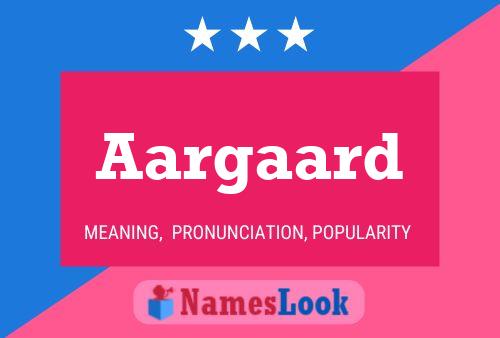 ملصق اسم Aargaard