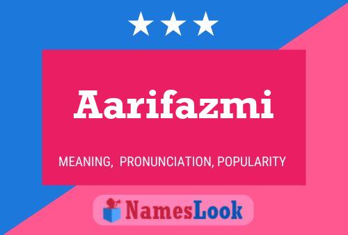 ملصق اسم Aarifazmi