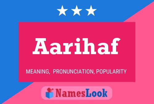 ملصق اسم Aarihaf