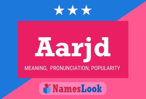 ملصق اسم Aarjd