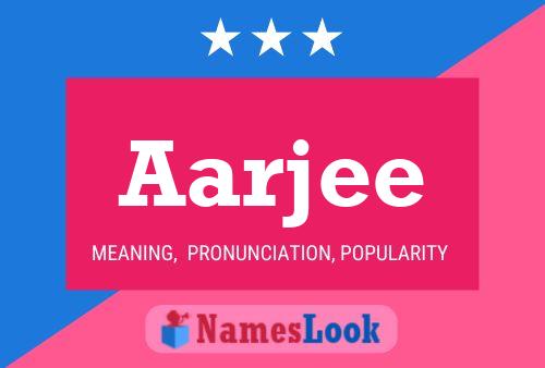 ملصق اسم Aarjee