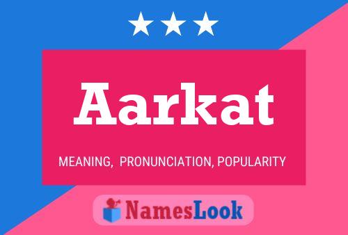 ملصق اسم Aarkat