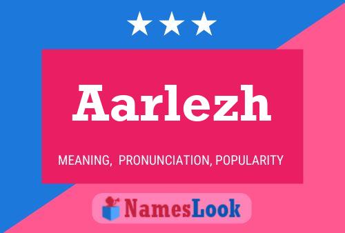 ملصق اسم Aarlezh