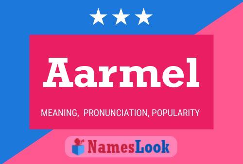 ملصق اسم Aarmel