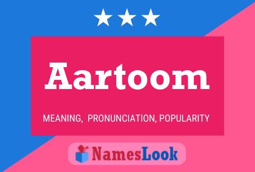 ملصق اسم Aartoom