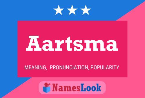 ملصق اسم Aartsma