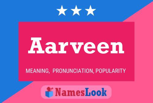 ملصق اسم Aarveen