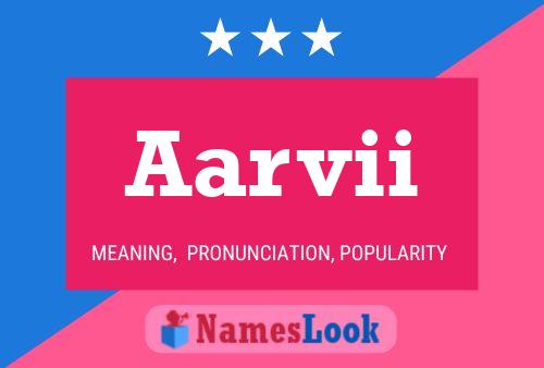 ملصق اسم Aarvii