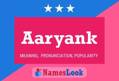 ملصق اسم Aaryank