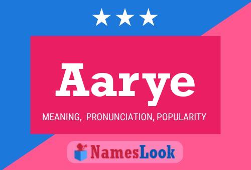 ملصق اسم Aarye