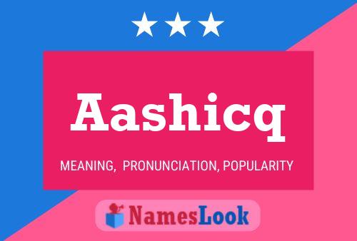 ملصق اسم Aashicq