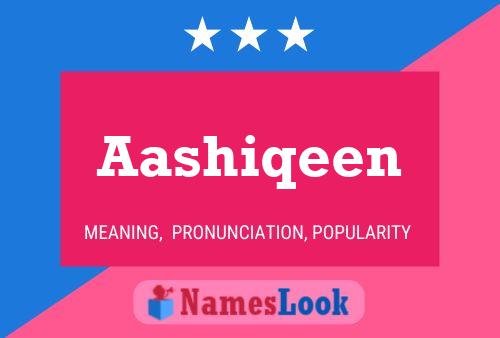 ملصق اسم Aashiqeen