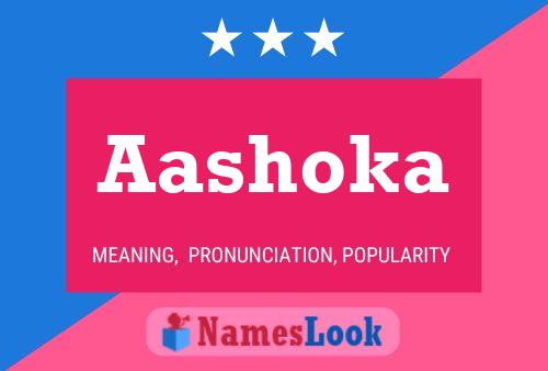 ملصق اسم Aashoka