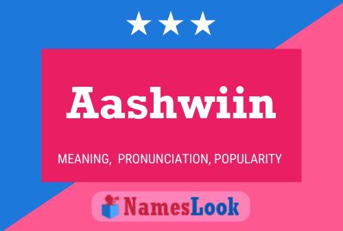 ملصق اسم Aashwiin