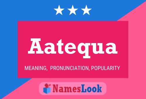 ملصق اسم Aatequa