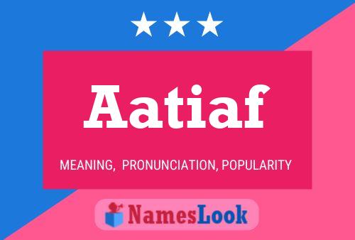 ملصق اسم Aatiaf