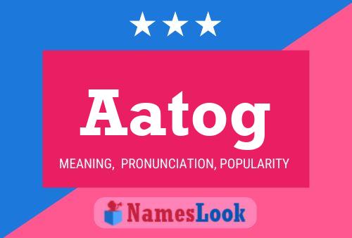 ملصق اسم Aatog