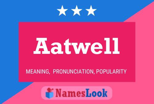 ملصق اسم Aatwell