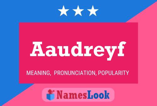 ملصق اسم Aaudreyf