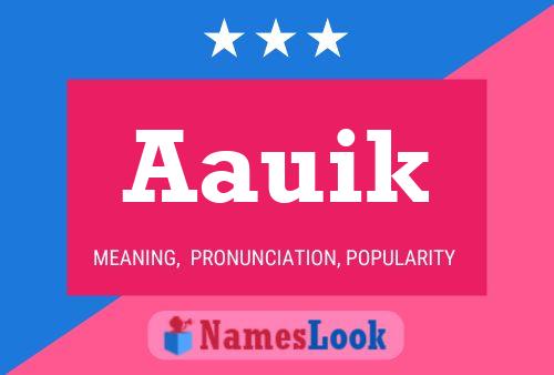 ملصق اسم Aauik