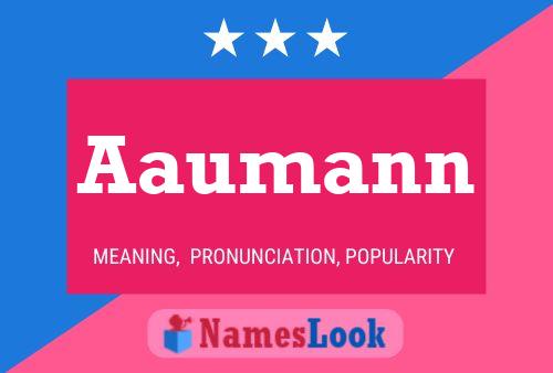 ملصق اسم Aaumann