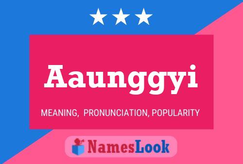 ملصق اسم Aaunggyi