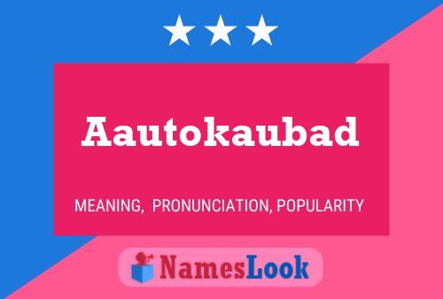 ملصق اسم Aautokaubad